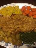 California Farm Vegan Sauerbraten Eggplant Dinner