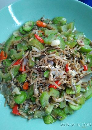 Foto resep Tumis Teri Pare