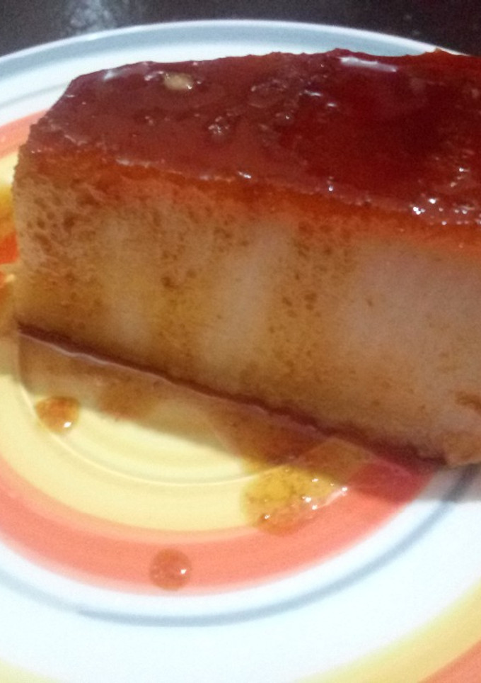 Una foto de Budín de pan, en licuadora!