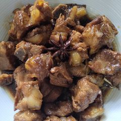 Ribs Sweet and Sour in Dark Sauce A picture of Ribs Sweet and Sour in Dark Sauce.