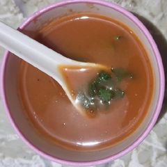 A picture of Tomato soup.