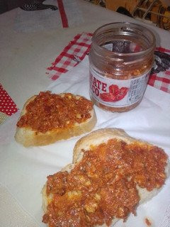 Una foto de Sobrasada saludable con queso