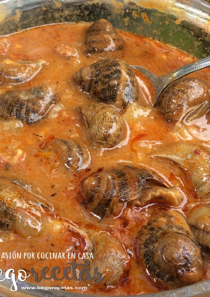 Una foto de Caracoles en salsa picante (o no) - Olla GM