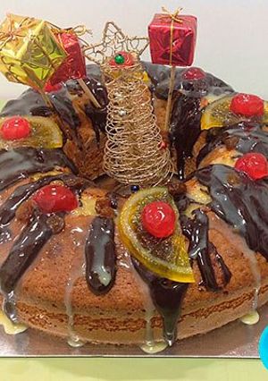 Una foto de Budin Navideño