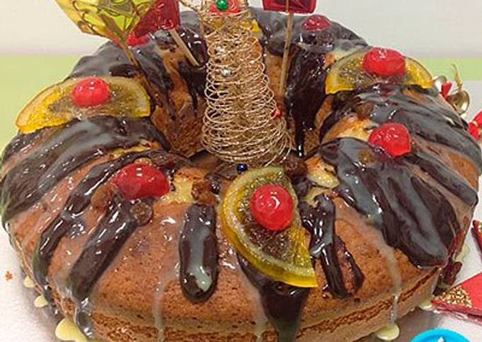 Budin Navideño Receta de lacocinadejuani.com- Cookpad