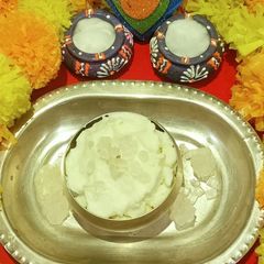 A picture of Makhan Mishri Janmashtami Bhog.