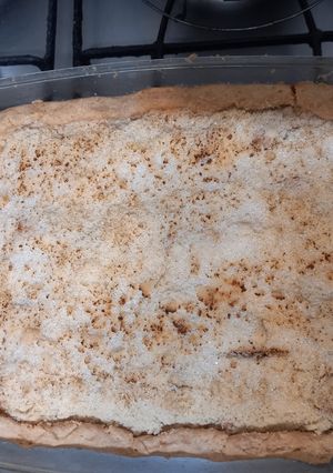 Una foto de Apfel Streusel Kuchen (Pie de Manzana Alemán) 🇦🇷🇩🇪