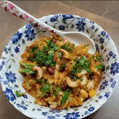 A picture of Cornflakes Bhel.