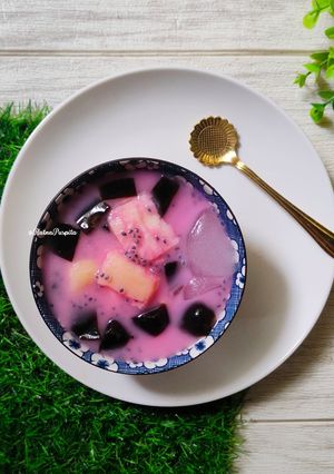 Foto resep Es Tape Singkong Cincau