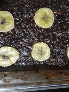 A picture of Chocolate banana baked oats.