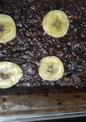 A picture of Chocolate banana baked oats.
