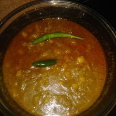 A picture of Chana tarkari.