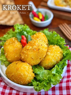 Foto resep Kroket Kentang ala Tiger Kitchen