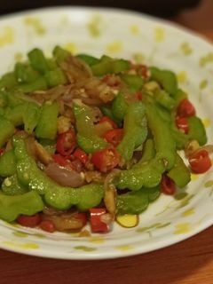 Foto resep Oseng Pare Bumbu iris