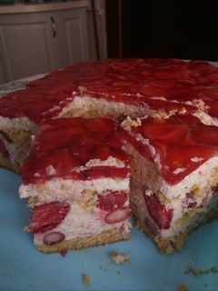 Фото Торт "Полуничка"🍓.