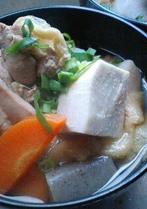 A picture of Ehime Prefecture Imotaki - Taro Root Stew.