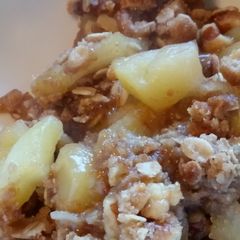 A picture of Skillet Apple Crisp.