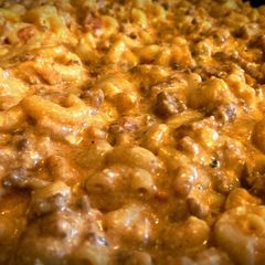 A picture of Taco Macaroni and Cheese.