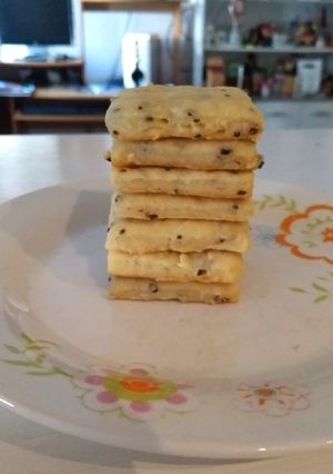 Una foto de Galles saladas con semillas