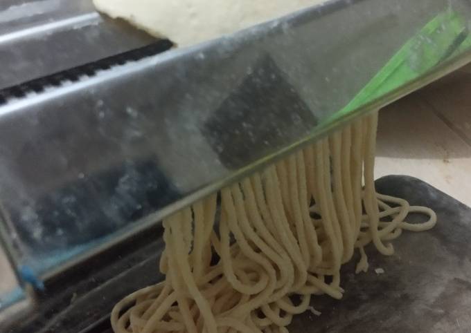Cara Memasak MIE HOmemade Kenyal Untuk Pemula