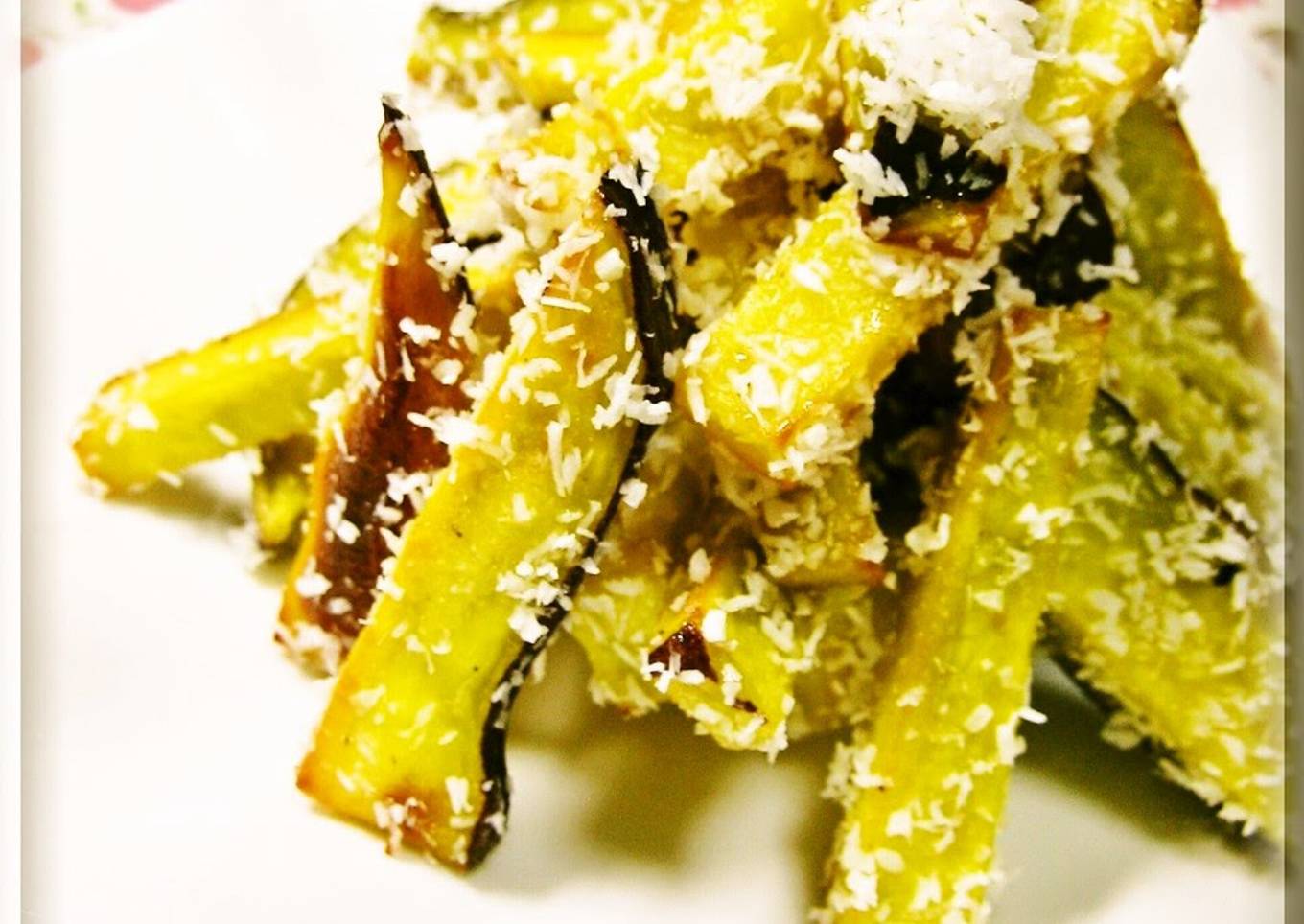 Alluring Sweet Potato Coconut Sticks