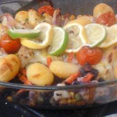 A picture of My Veggie Bake ☺.