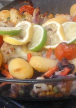 A picture of My Veggie Bake ☺.