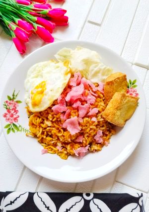 Foto resep Mie Nasi Goreng