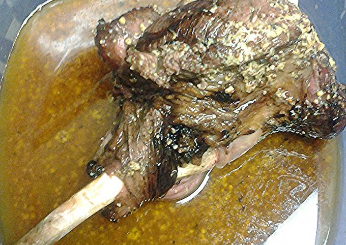 Recipe of Quick Salt crusted leg of lamb