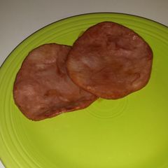 A picture of Ham with caramelized brown sugar.