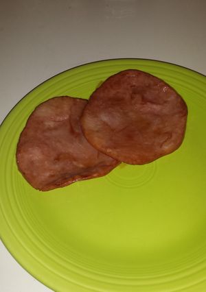 A picture of Ham with caramelized brown sugar.