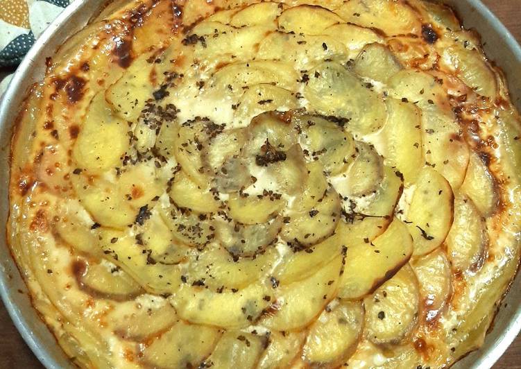 Pastel de papa y queso