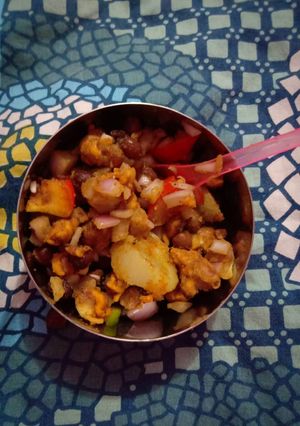 A picture of Chana Chat.