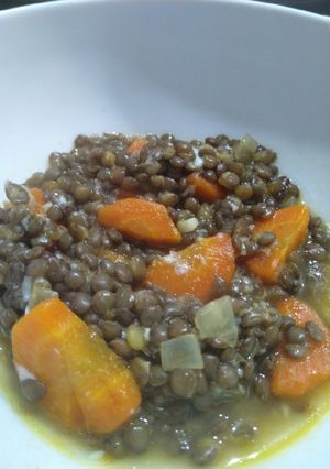 Une photo de Lentilles a la marocaine
