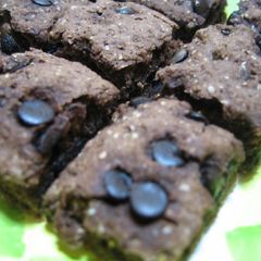 A picture of Soft Chocolate Cookies Made with Tofu.