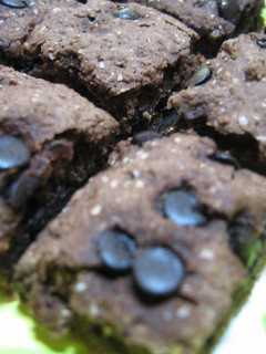 A picture of Soft Chocolate Cookies Made with Tofu.