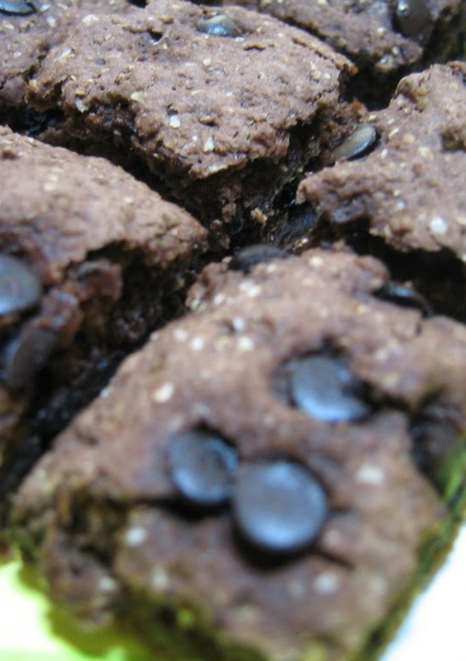 A picture of Soft Chocolate Cookies Made with Tofu.