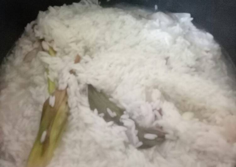 Nasi liwet harum😁