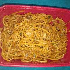 Veg chowmin A picture of Veg chowmin.