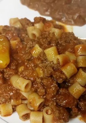 A picture of Mexican Macaroni & Meat.