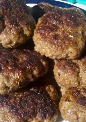 A picture of Rissoles.