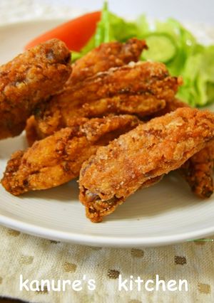 A picture of Spicy Curry Fried Chicken Wings.