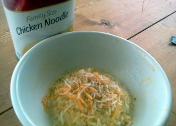 How to Cook Tasty Campbells Chicken and Rice  with CHEESE