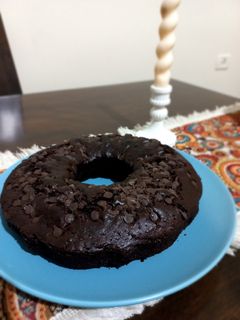 صورة لوصفة كيكة الشوكولاته