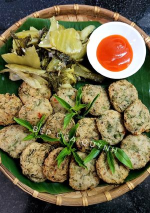 Hình của món Chả cá thác lác chiên.