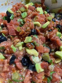 Una foto de Tartar de tomate
