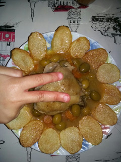 صورة لوصفة طاجين زيتون