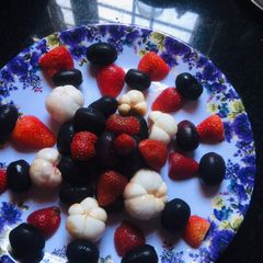 A picture of Fruit salad.