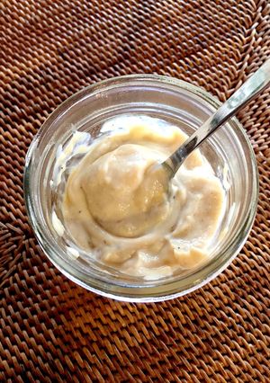 A picture of Sake Lees Miso Tofu Mayonnaise.