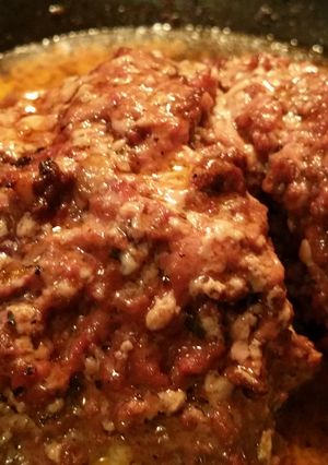 A picture of Messy Meatloaf.